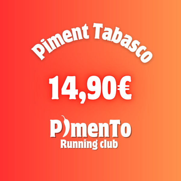 Formule 3 - Piment Tabasco (Sans engagement)